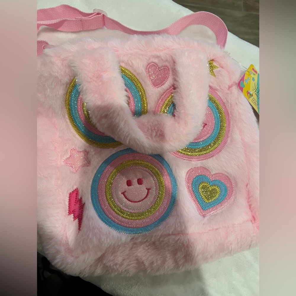 Girls pink bag NWT
